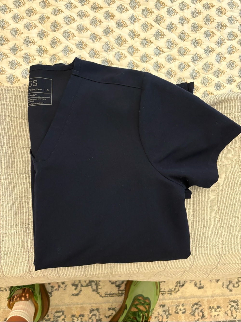 Women’s Navy Figs scrub tops